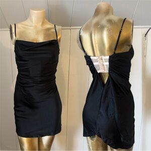 Vintage Victoria’s Secret Silk Rare Cowl Neck Mini Slip